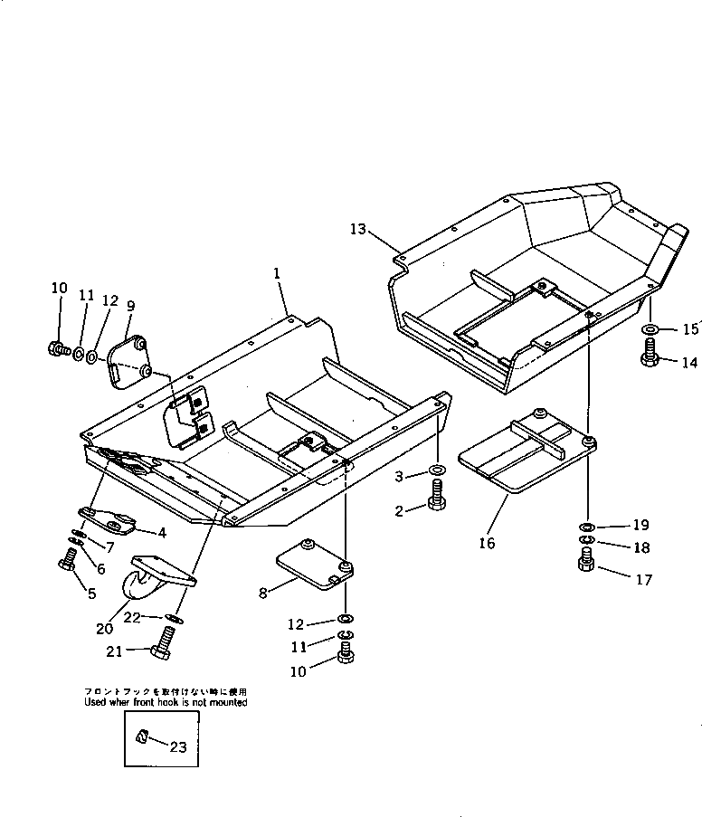 Крышка 144-854-1130 Komatsu