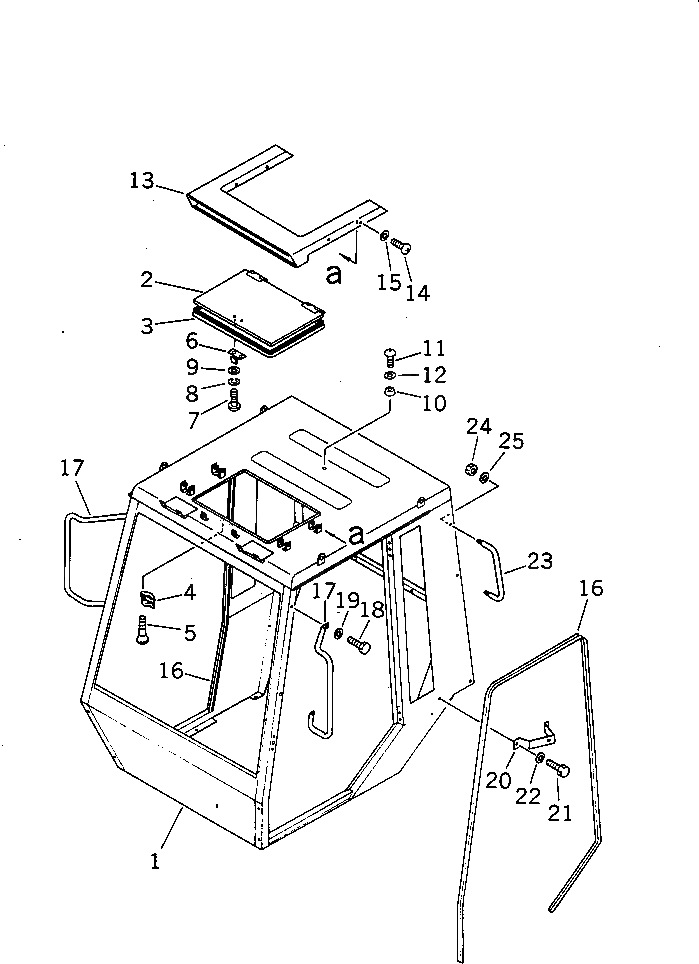 Крышка 273-950-1181  Komatsu