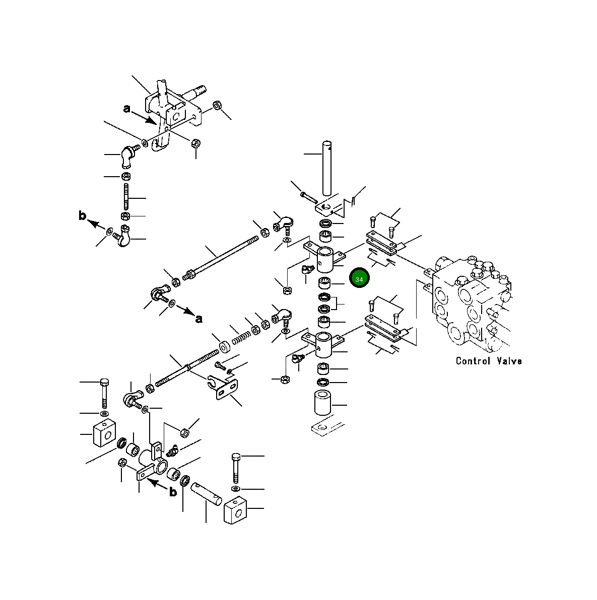 Рычаг 417-43-18142 Komatsu