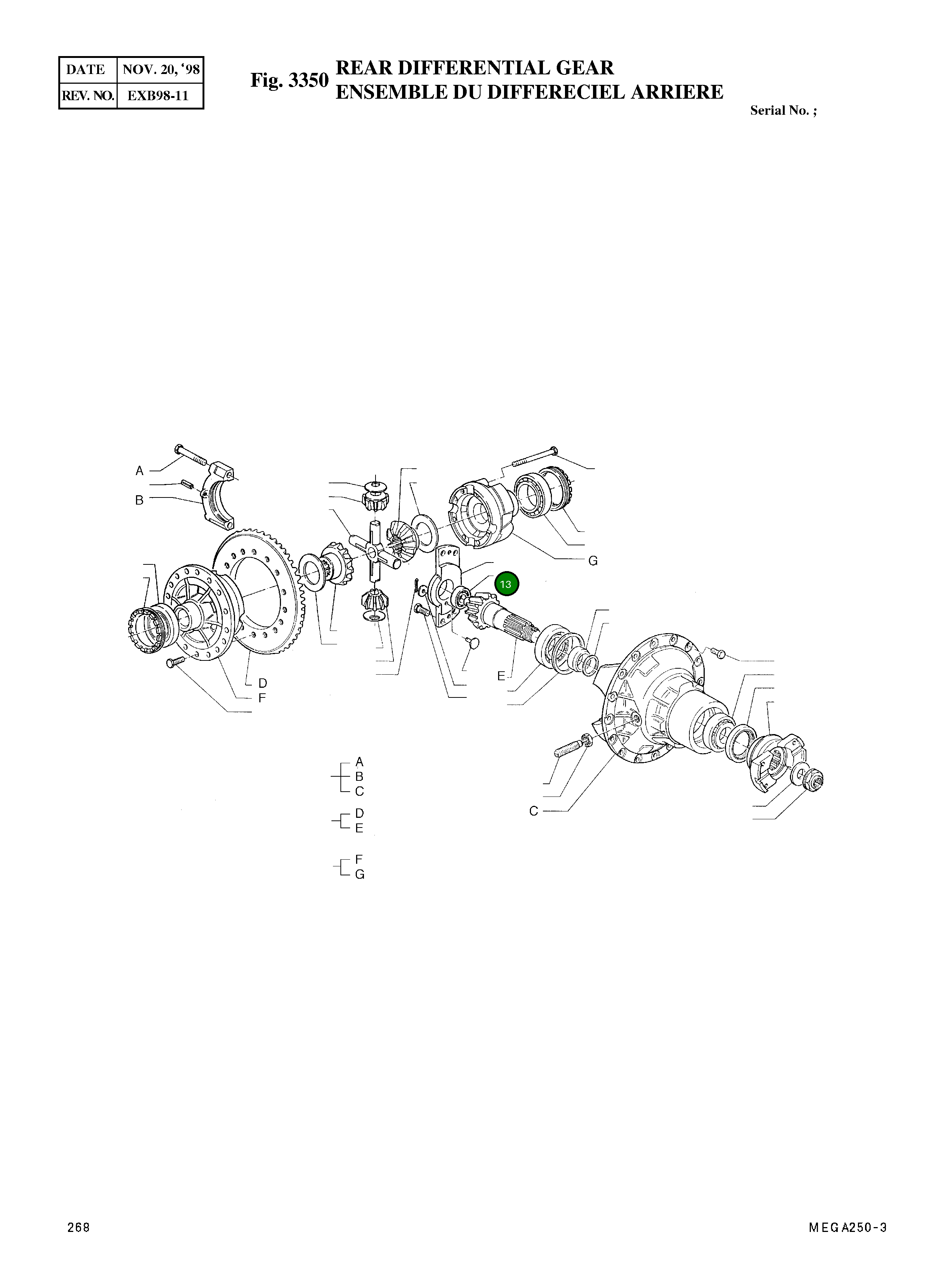 Подшипник 70351 Komatsu