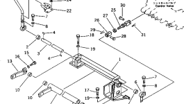 Кронштейн 20T-43-41310 Komatsu