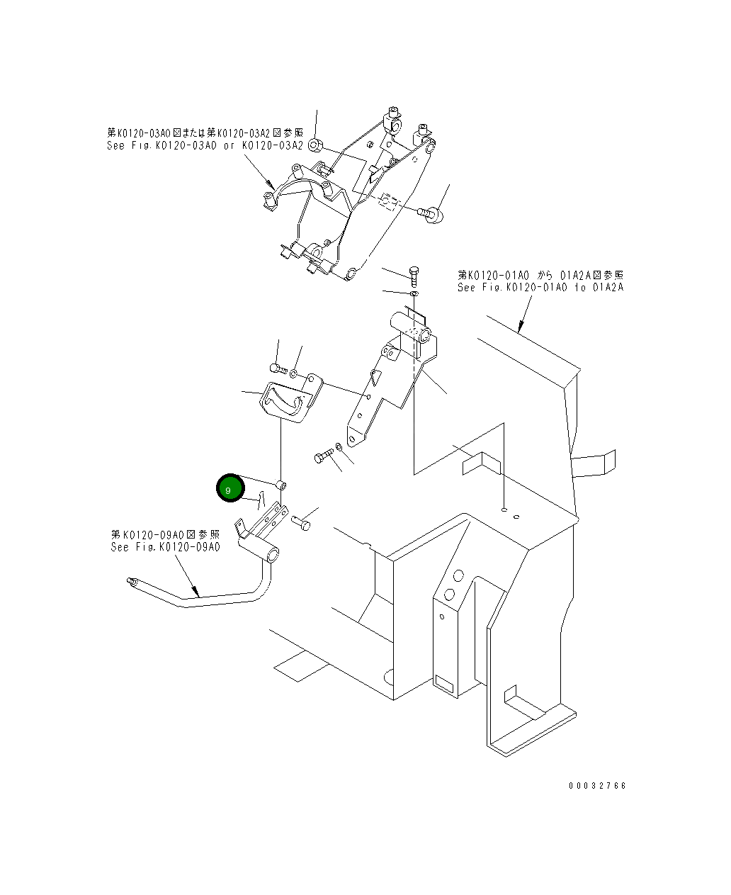 Подшипник 21U-43-32310 Komatsu