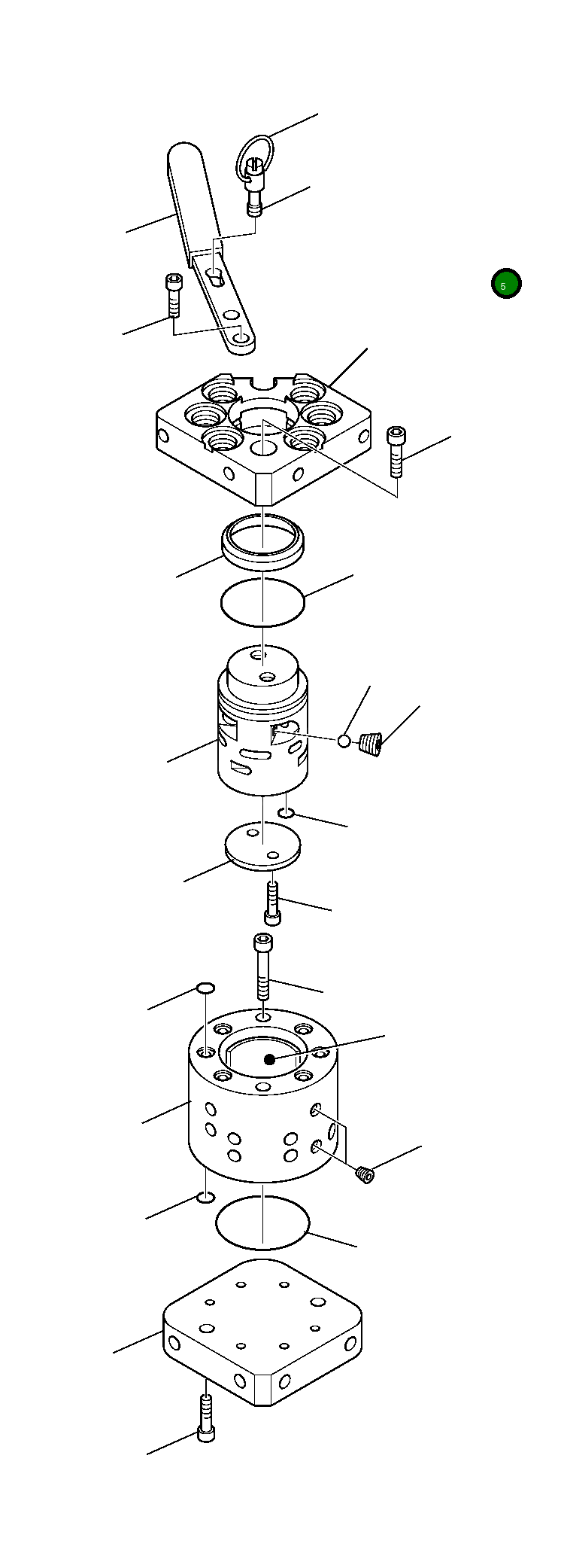 Рычаг 702-21-80171 Komatsu