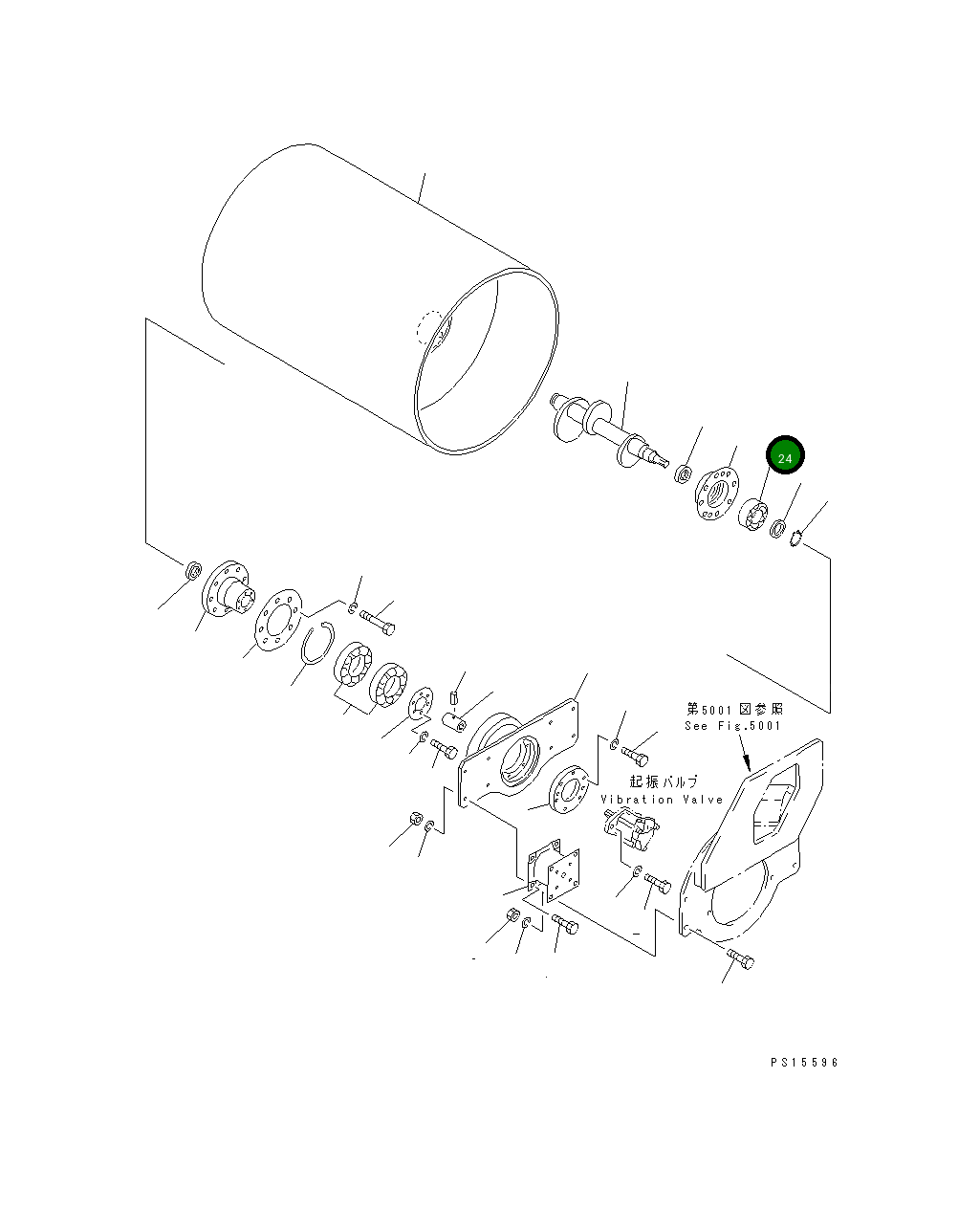 Подшипник 06034-00311 Komatsu