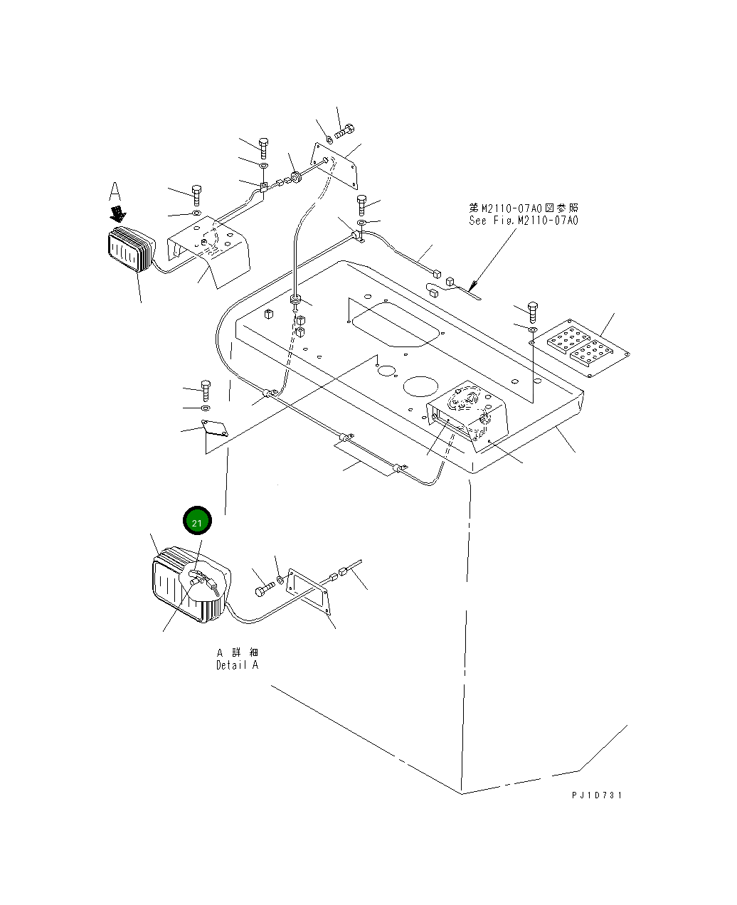 Пластина 195-54-65960 Komatsu