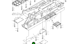 Крышка 21T-54-67720 Komatsu