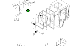 Рычаг 21D-54-13720 Komatsu