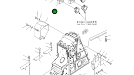Крышка 8255-54-5410 Komatsu