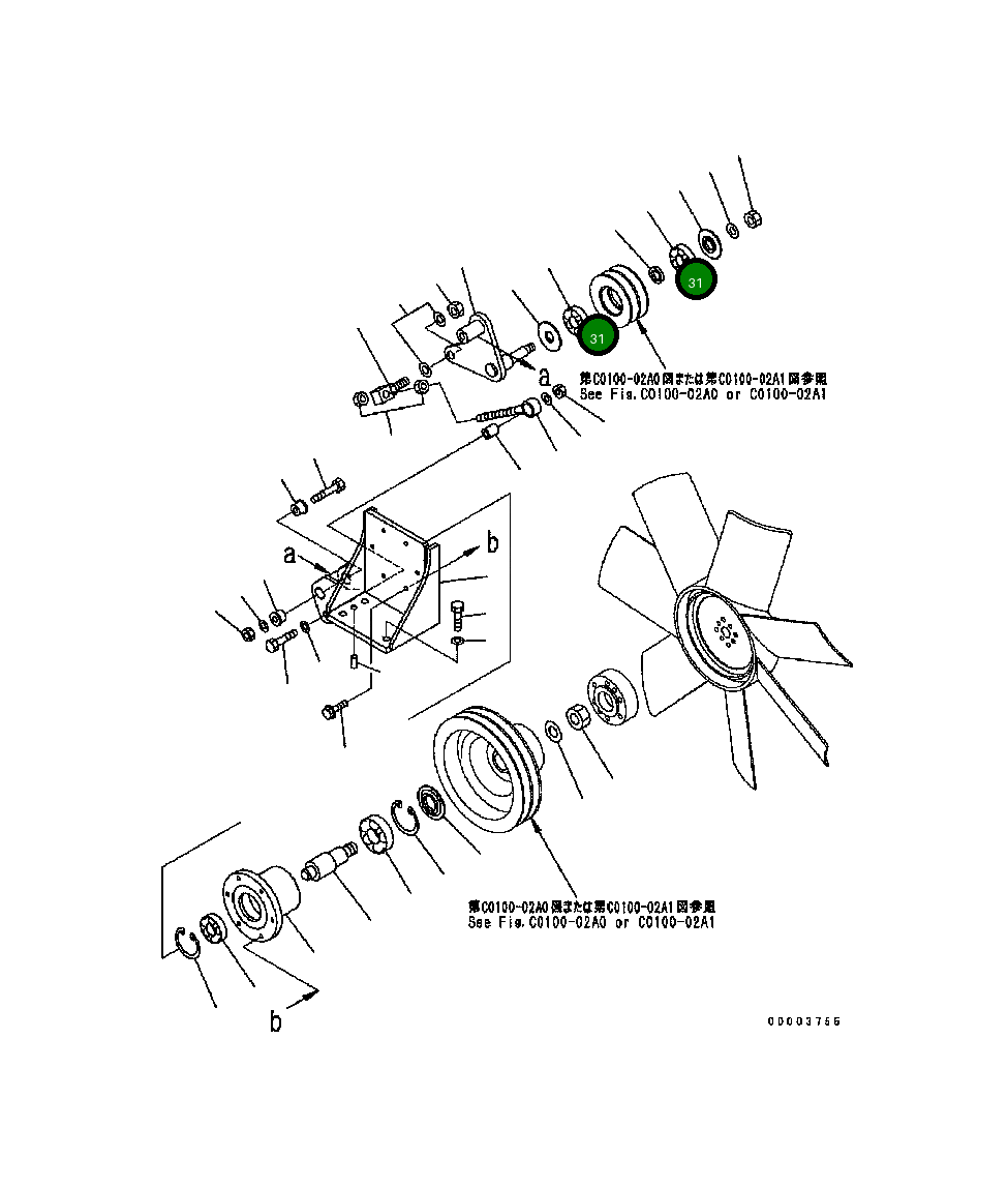 Подшипник 06034-06305 Komatsu