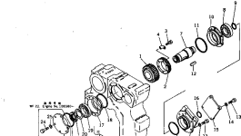 Крышка 6668-21-4770  Komatsu