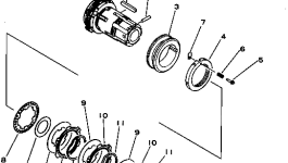 Шпонка 2691-3-11420 Komatsu