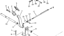 Рычаг 20S-43-22370 Komatsu
