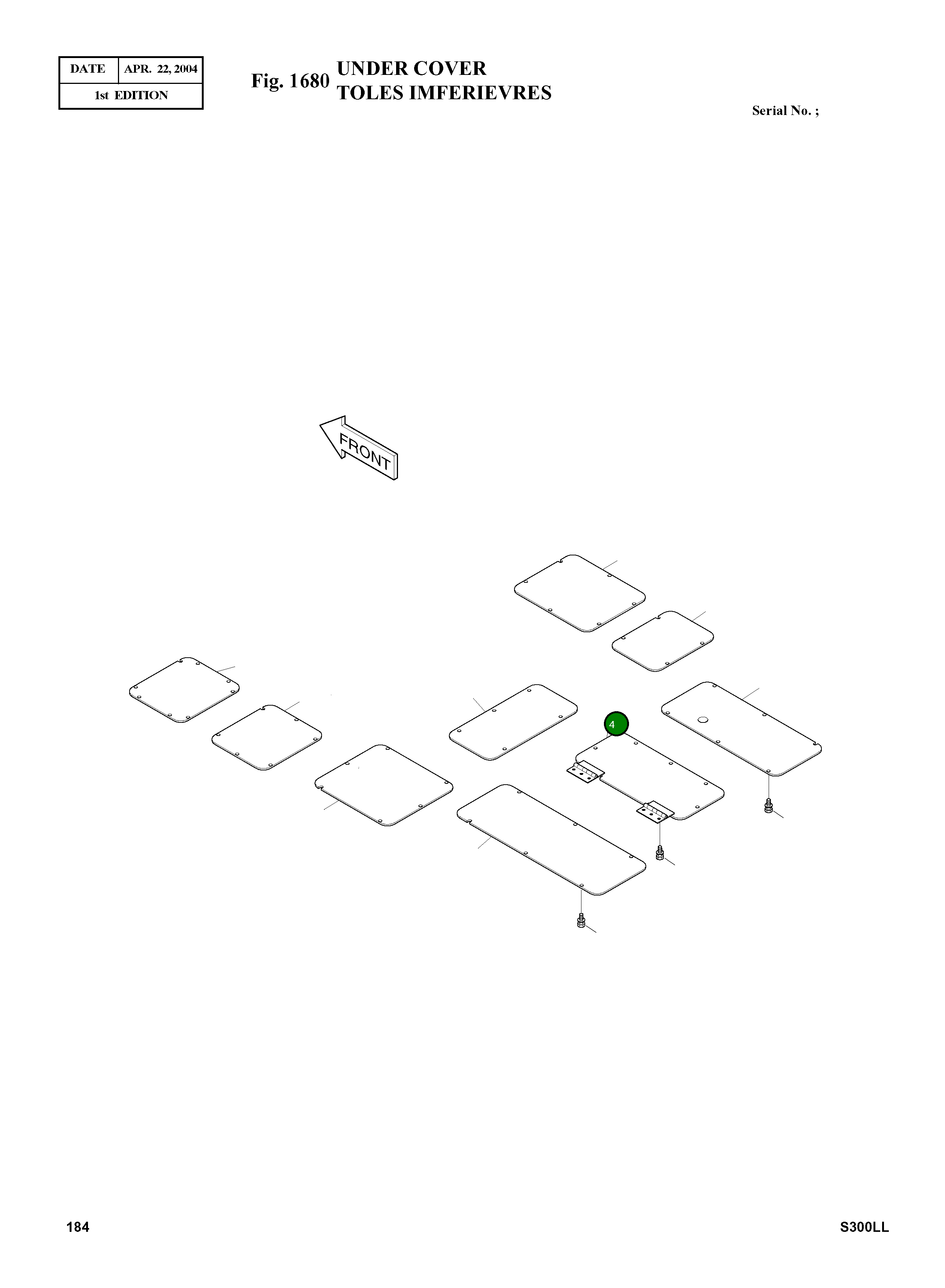 Крышка K1000001 Komatsu
