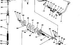 Рычаг 145-43-35250 Komatsu