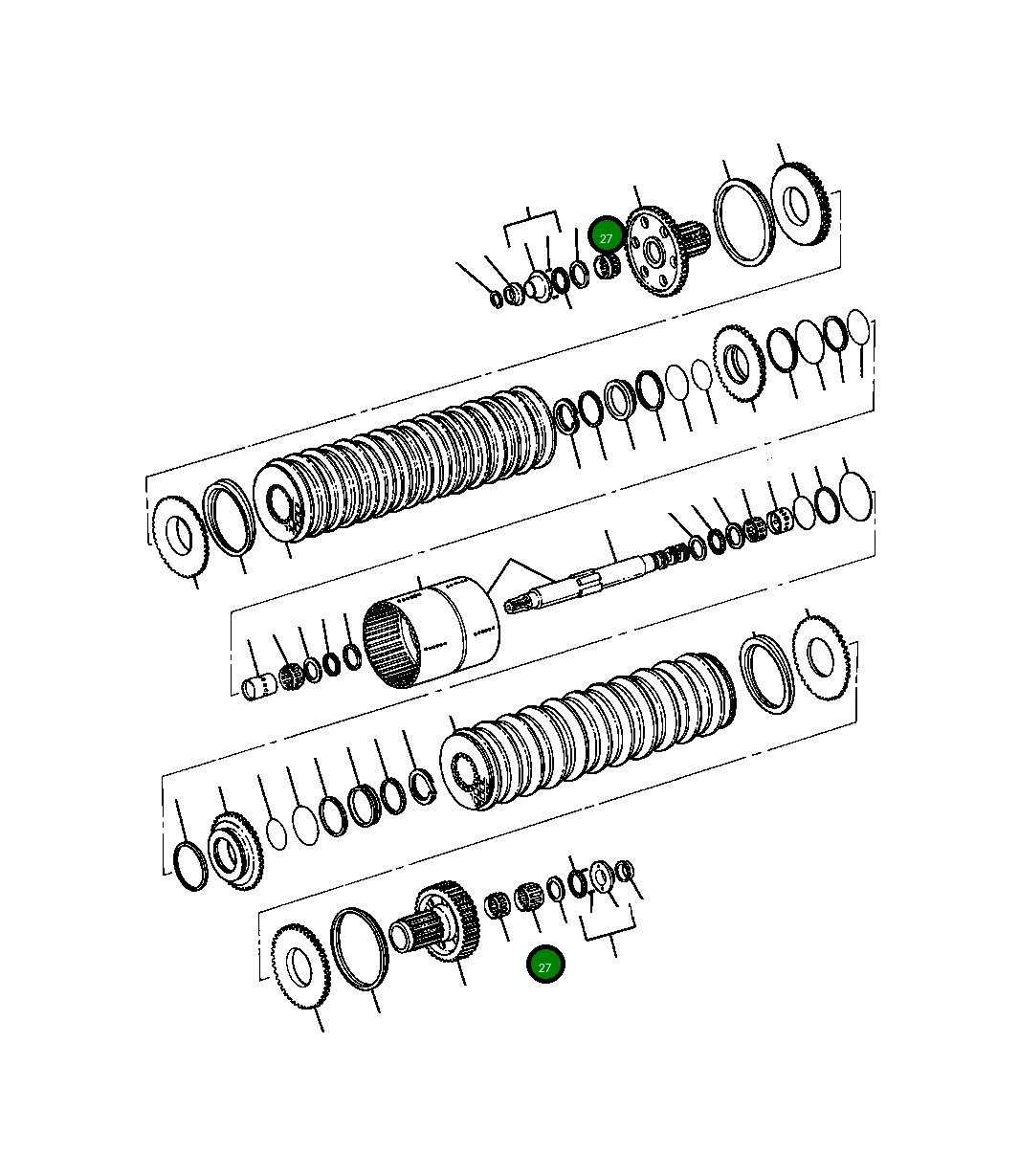 Подшипник 931 167 C91 Komatsu