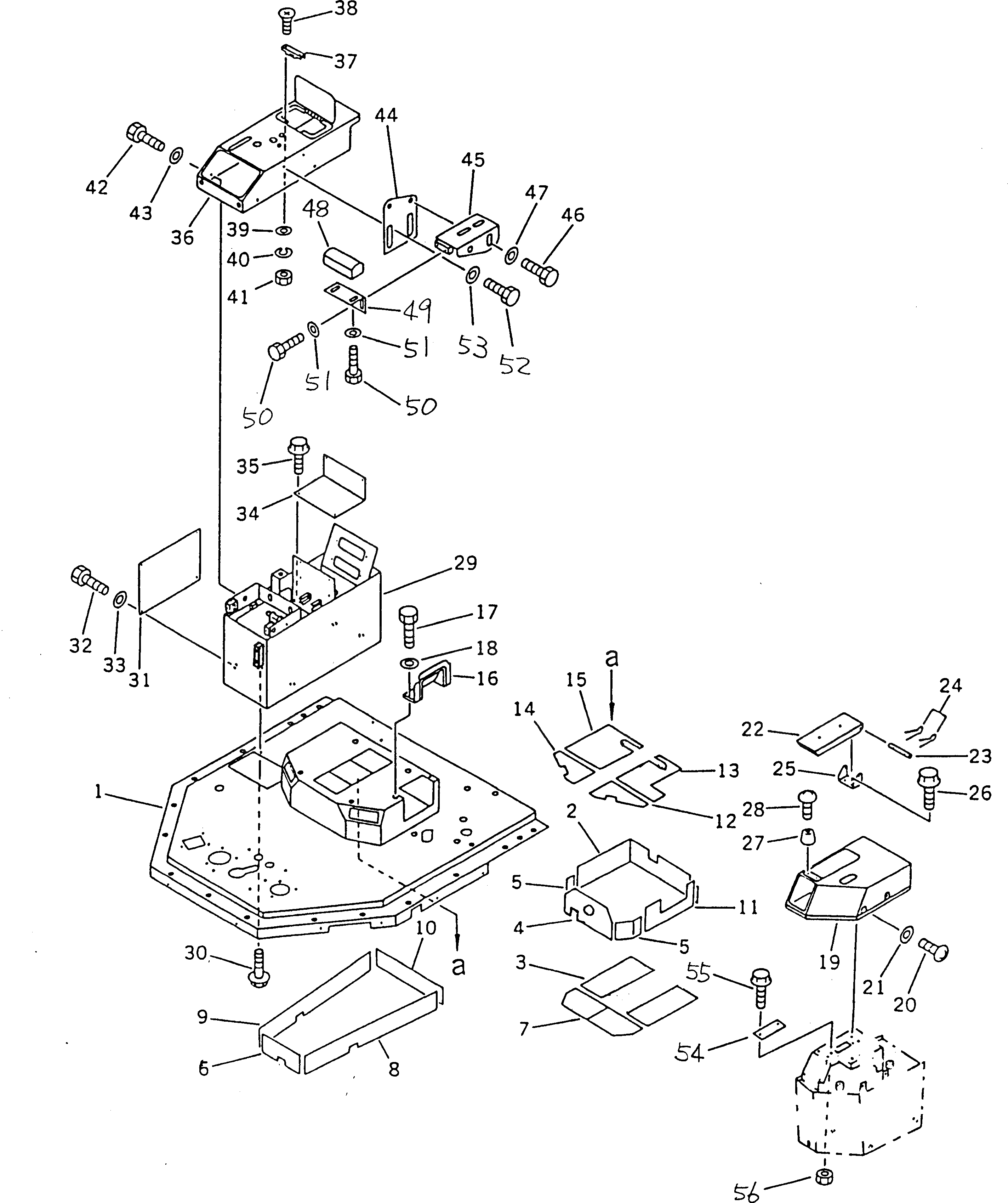 Крышка 428-54-14140 Komatsu