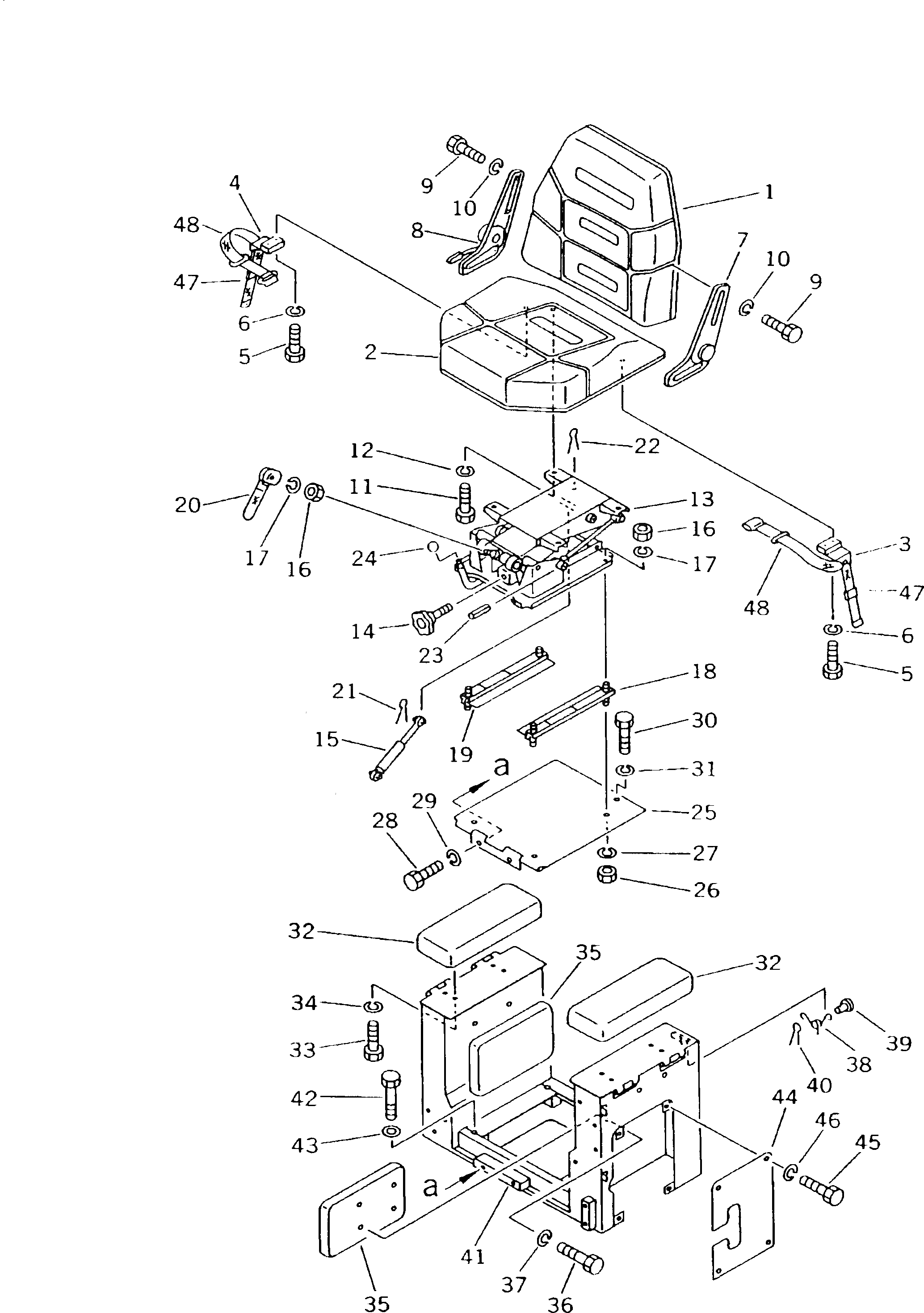 Крышка 176-57-41151 Komatsu