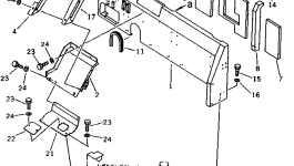 Крышка 21W-973-1450 Komatsu