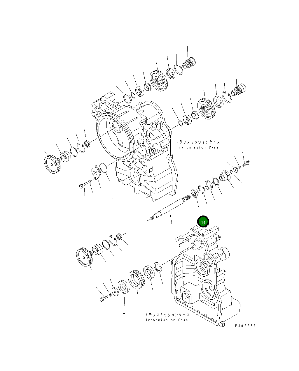 Подшипник 06040-06307 Komatsu