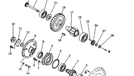 Подшипник 130-09-31321 Komatsu