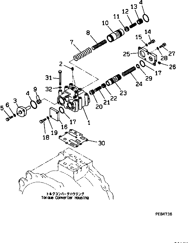 Крышка 711-60-26771  Komatsu