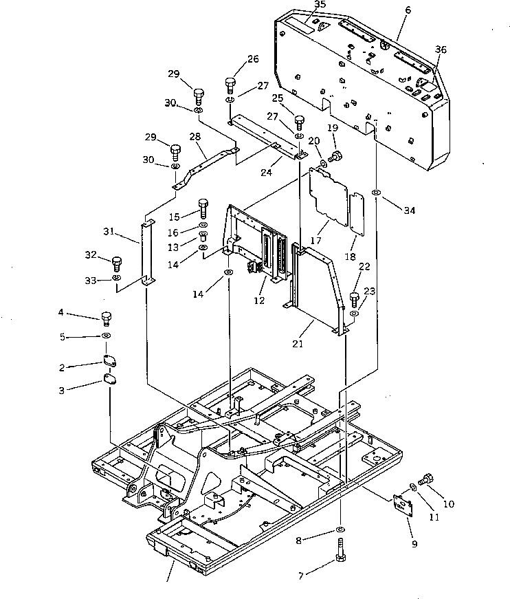 Крышка 20G-46-13230 Komatsu