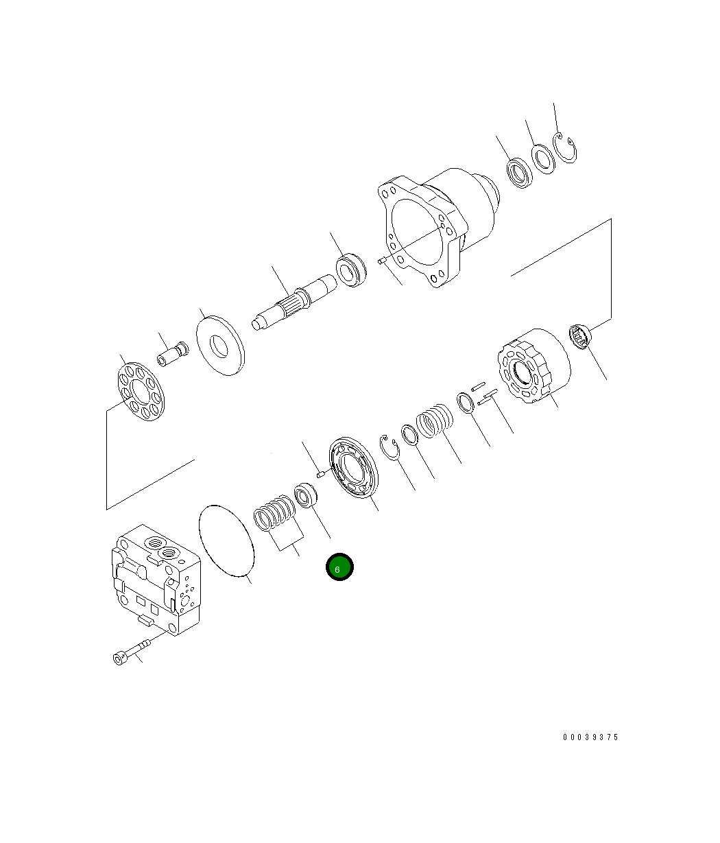 Подшипник 708-7W-12150 Komatsu