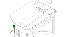 Крышка 8288-71-1121 Komatsu