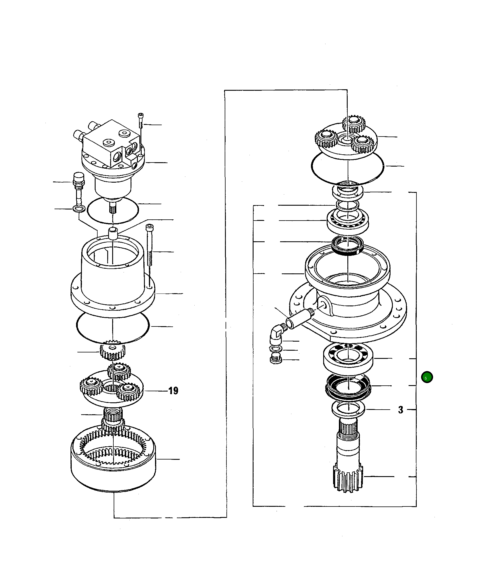 Подшипник 843200455 Komatsu