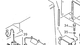 Крышка 428-T45-1260 Komatsu
