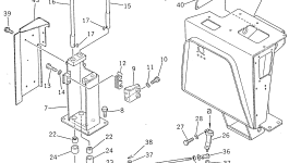 Рычаг 195-43-22170 Komatsu