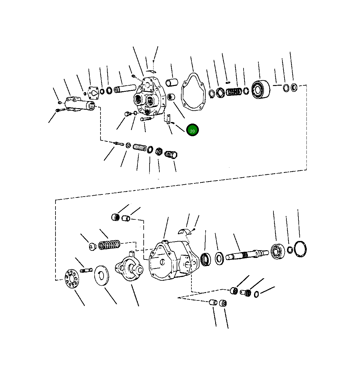 Подшипник 1270 903 H1 Komatsu