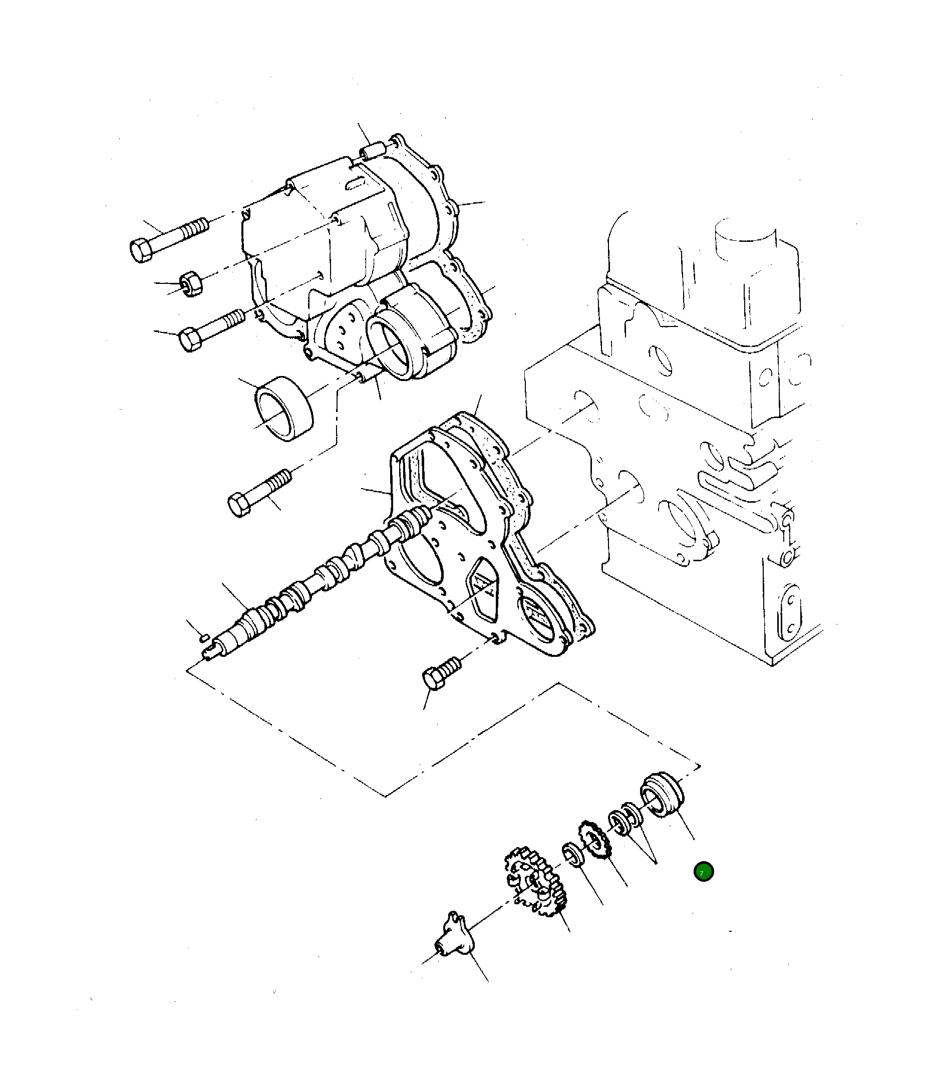 Подшипник PKP000835 Komatsu