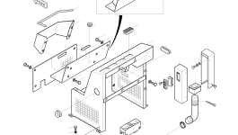 Крышка 2621-2774A Komatsu