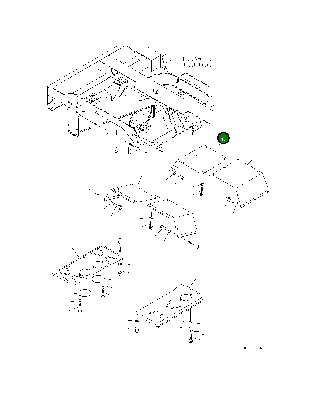 Крышка 8296-54-1360  Komatsu