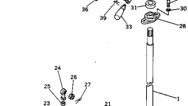 Вал 198-79-16480 Komatsu