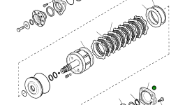 Крышка CAO138398 Komatsu