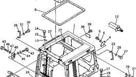 Крышка 145-Z79-1680 Komatsu