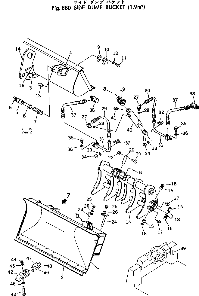 Вал 385-10302001 Komatsu