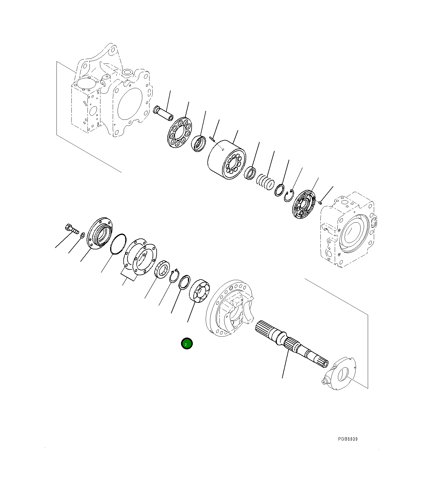 Подшипник 708-2L-32150  Komatsu