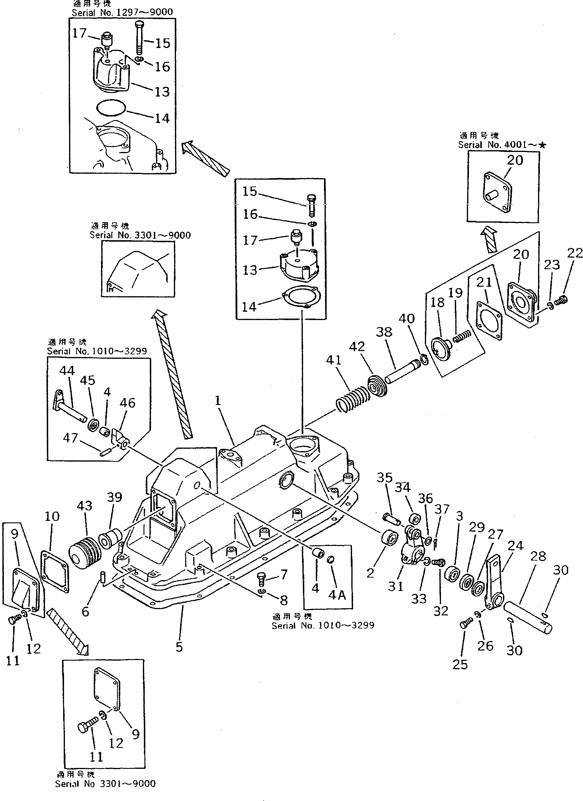 Крышка 170-33-13230 Komatsu