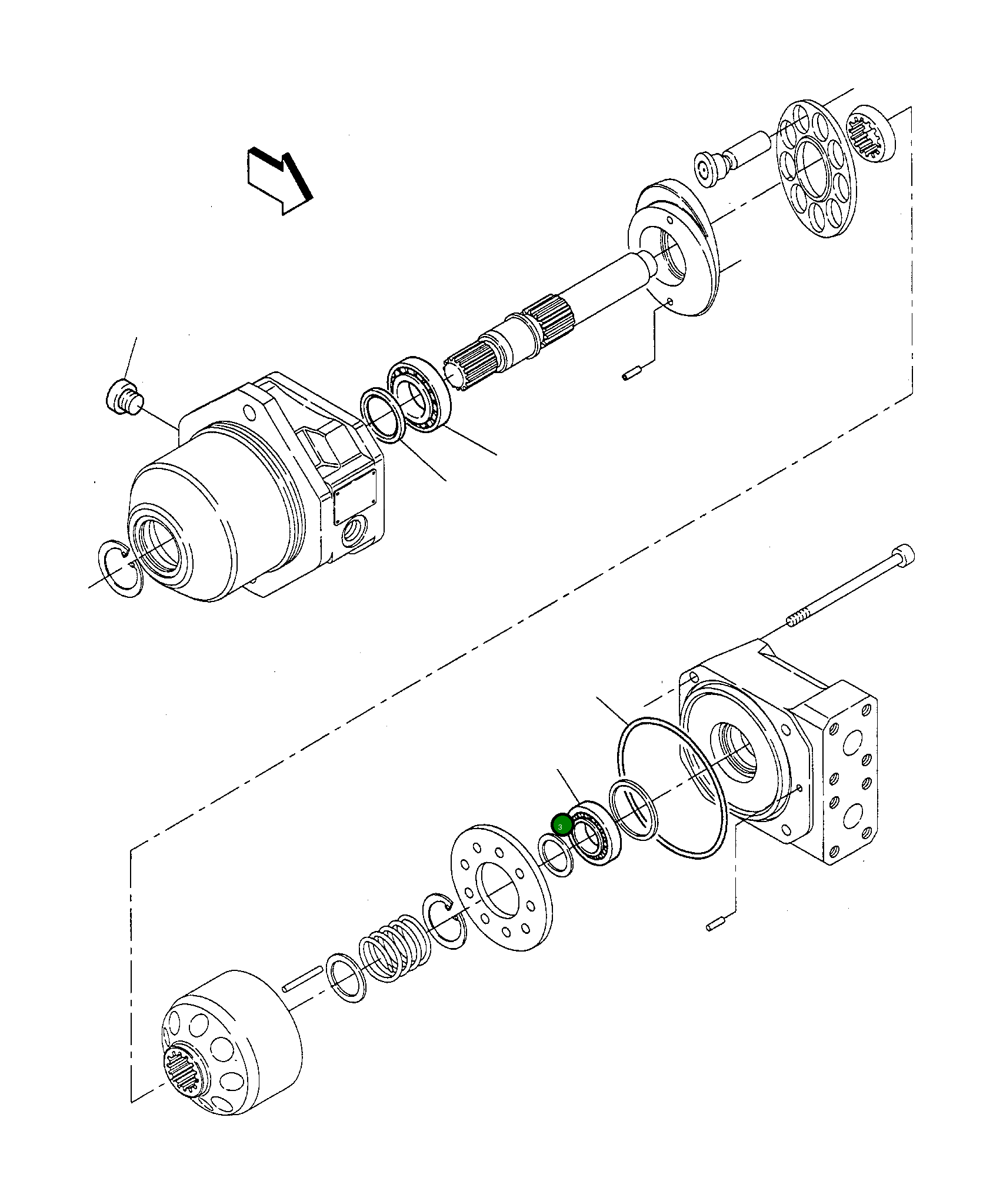 Подшипник 842310025 Komatsu