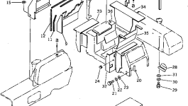 Крышка 144-A62-8890 Komatsu
