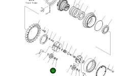 Подшипник 207-27-72210 Komatsu