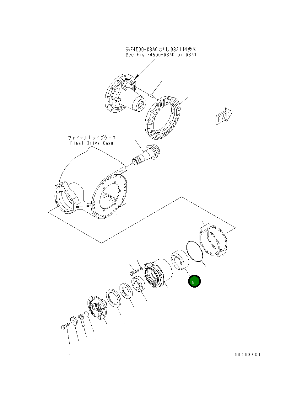 Подшипник 23B-22-11420 Komatsu