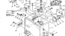 Бак 419-60-15116 Komatsu