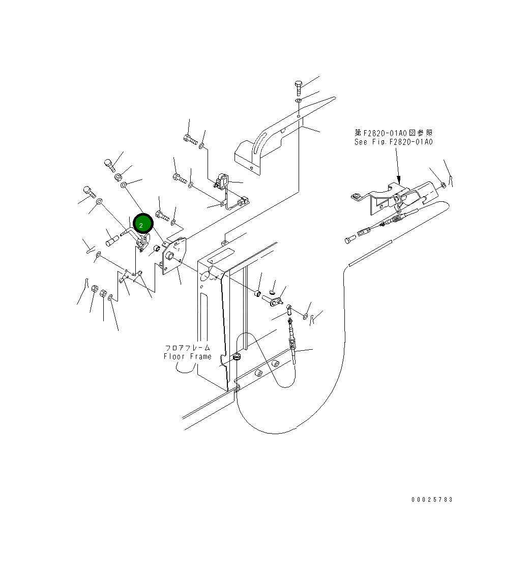 Рычаг 19M-43-32121 Komatsu