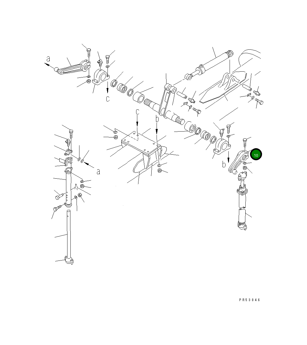 Рычаг 234-71-16171  Komatsu