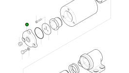 Крышка 2229-1012 Komatsu
