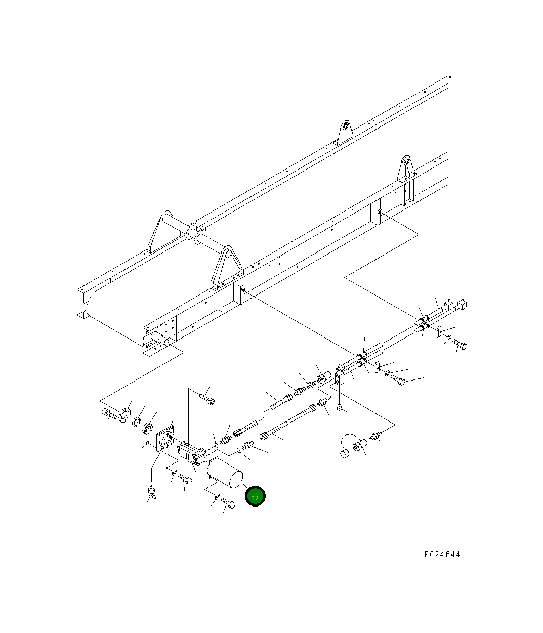 Крышка KWKKS-75-71291  Komatsu